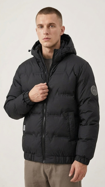 Simple Fashion Short Winter Clothing Coat Men