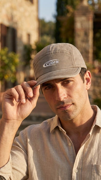 Retro Washed Lettering Baseball Cap With Short Brim, Workwear Style, Suitable For Both Men And Women, Outdoor Casual Soft-top Sun Protection Beanie Hat